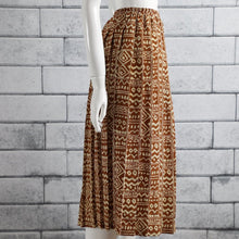 Brown Tribe Midi Skirt (Size 12)
