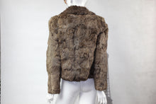 Vintage Rabbit Fur Jacket (Size Medium)
