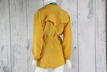 Yellow Lightweight Drawstring Jacket (Fits up to an XL/1X)