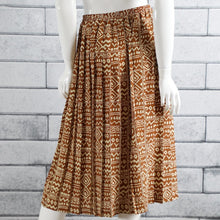 Brown Tribe Midi Skirt (Size 12)