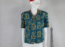 Teal Love Blouse (Fits up to a Size 16)
