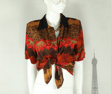 Wild Side Button Up Top (Fits up to a Size Large)
