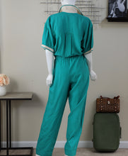 Shades of Green Jumpsuit (Fits up to a Size 10)
