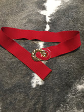 Red and Gold Belt - Size XL