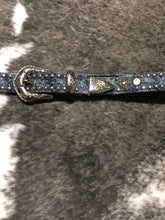 Studded Denim Belt - Size Small/Medium